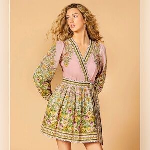 NWT A LOVES A WRAP DRESS SIZE M